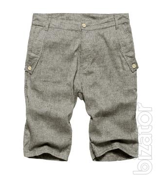 Linen shorts for men A 