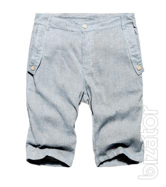 Linen shorts for men A 