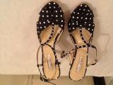 Oscar De La Renta Polka-dot sandals original