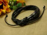 Bracelets leather assortment, handmade 