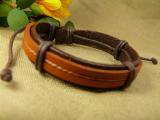 Bracelets leather assortment, handmade 