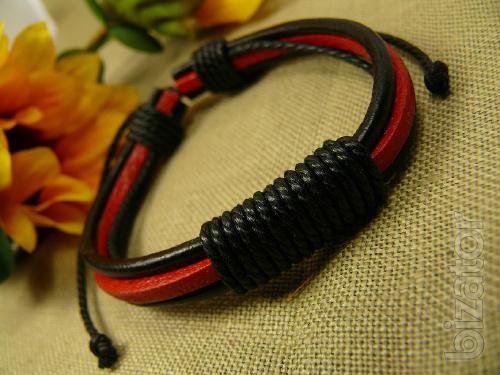 Bracelets leather assortment, handmade 
