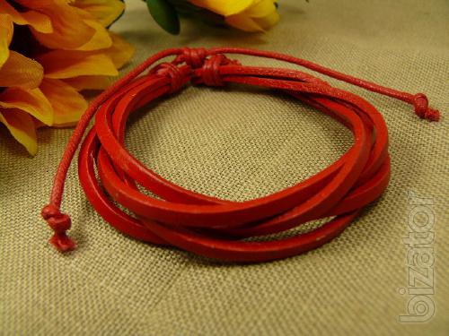 Bracelets leather assortment, handmade 