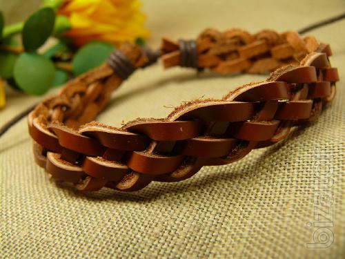 Bracelets leather assortment, handmade 