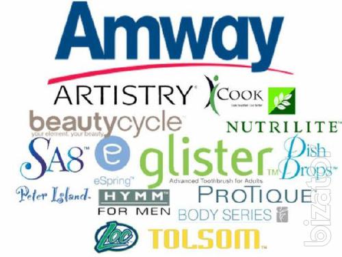 The Amway products at the same price 