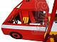 Sandbox with cover "Fire engine" 