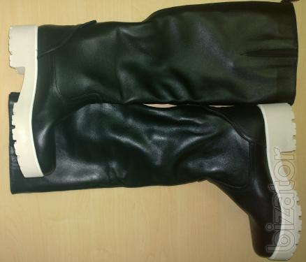Leather! Naloka. Free shipping. Boots sole 