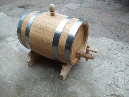 Oak barrel with stand (3l) 