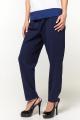 Women's blouse white with blue 