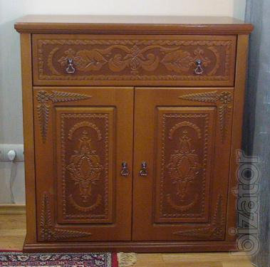 Carved chest of drawers handmade Carved chest of drawers handmade