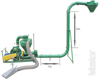 Pneumatic transporters pneumopercussion grain PTZ 