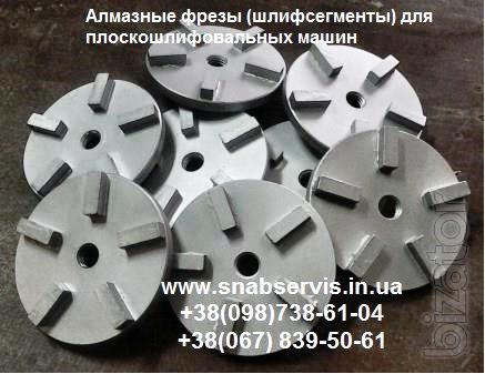 Diamond cutters (slicehost) for surface grinding machines 