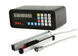 The device's digital readout and optical ruler Delos The device's digital readout and optical ruler Delos