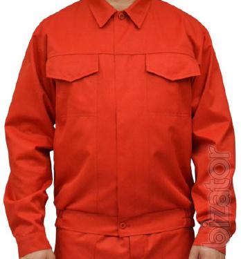 Working jacket red "Designer" 