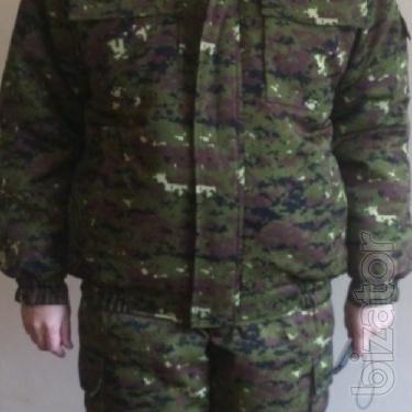 Suit winter camouflage 