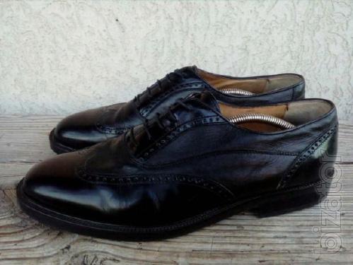 Bentley brogue dress shoes Italy leather 44р 