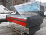 Refrigerated display case Aged used. Showcase gastronomy BU. Refrigerated display case Aged used. Showcase gastronomy BU.