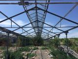 Greenhouse Anthracite, pipe 57, 60, 76, 89, 102, steel channel galvanized Greenhouse Anthracite, pipe 57, 60, 76, 89, 102, steel channel galvanized