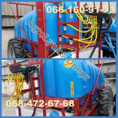 Sprayer with reinforced frame trailed 2000l-2500l 