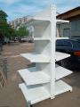 Island shelving used, commercial two-way rack TORPAL b Island shelving used, commercial two-way rack TORPAL b