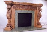 Manufacturing to order chimney frames from a natural tree. 