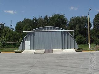 Arch buildings - hangars 