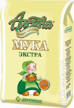 Wheat and rye flour, grits, cereal flakes, macaroni, sunflower oil; mixed feeds, dry dog feeds from Altay territory 