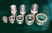 Diamond crown bits 02И3Г, 02И4Г, 01А3, 01А4 