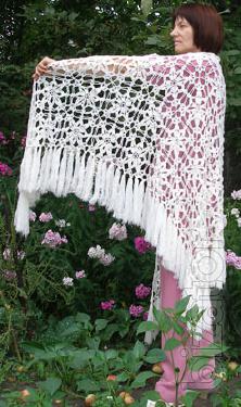 Knitting to order Shawles openwork 