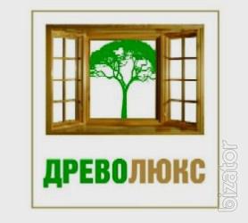 Євровікна дерев'яні з сосни дуба ясеня монтаж Київ та перемістя 