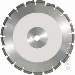 Diamond tool for the building and the stonecutting 