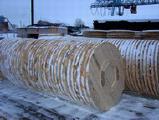 Wooden cable drums 