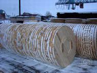 Wooden cable drums 