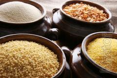 Groats and cereals 