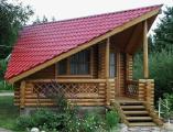 Log homes from polar pine 