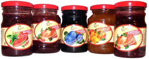 Sales Fruit sticks with a nut, fruit and berries wiped with sugar, desserts fruit, jam fruit and berries, jams fruit and berries 