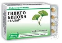 Гинкго Билоба Эвалар Гинкго Билоба Эвалар
