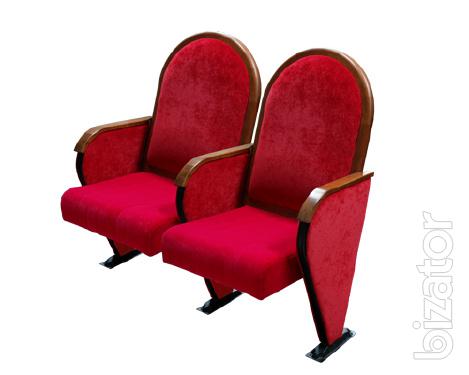 Chairs for auditoriums, theatres, cinemas and waiting rooms. 