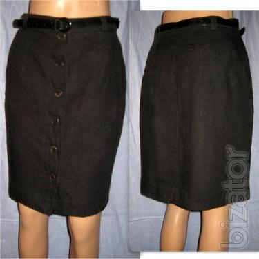 Skirt linen Rene Lezard, size 42-44 