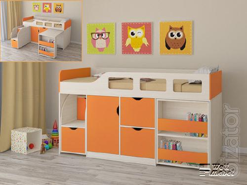 Children bunk bed 2 Atlantic 