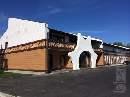 Wooden houses from glued beams from the manufacturer 