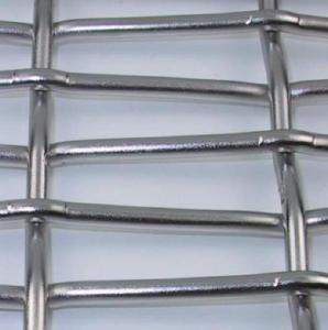  Slot Hole Crimped Wire Mesh