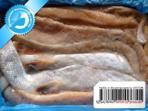 Субпродукты (запчасти) лосося свежемороженые 03 - Брюшки лосося 5+ свежеморожены Субпродукты (запчасти) лосося свежемороженые 03 - Брюшки лосося 5+ свежеморожены